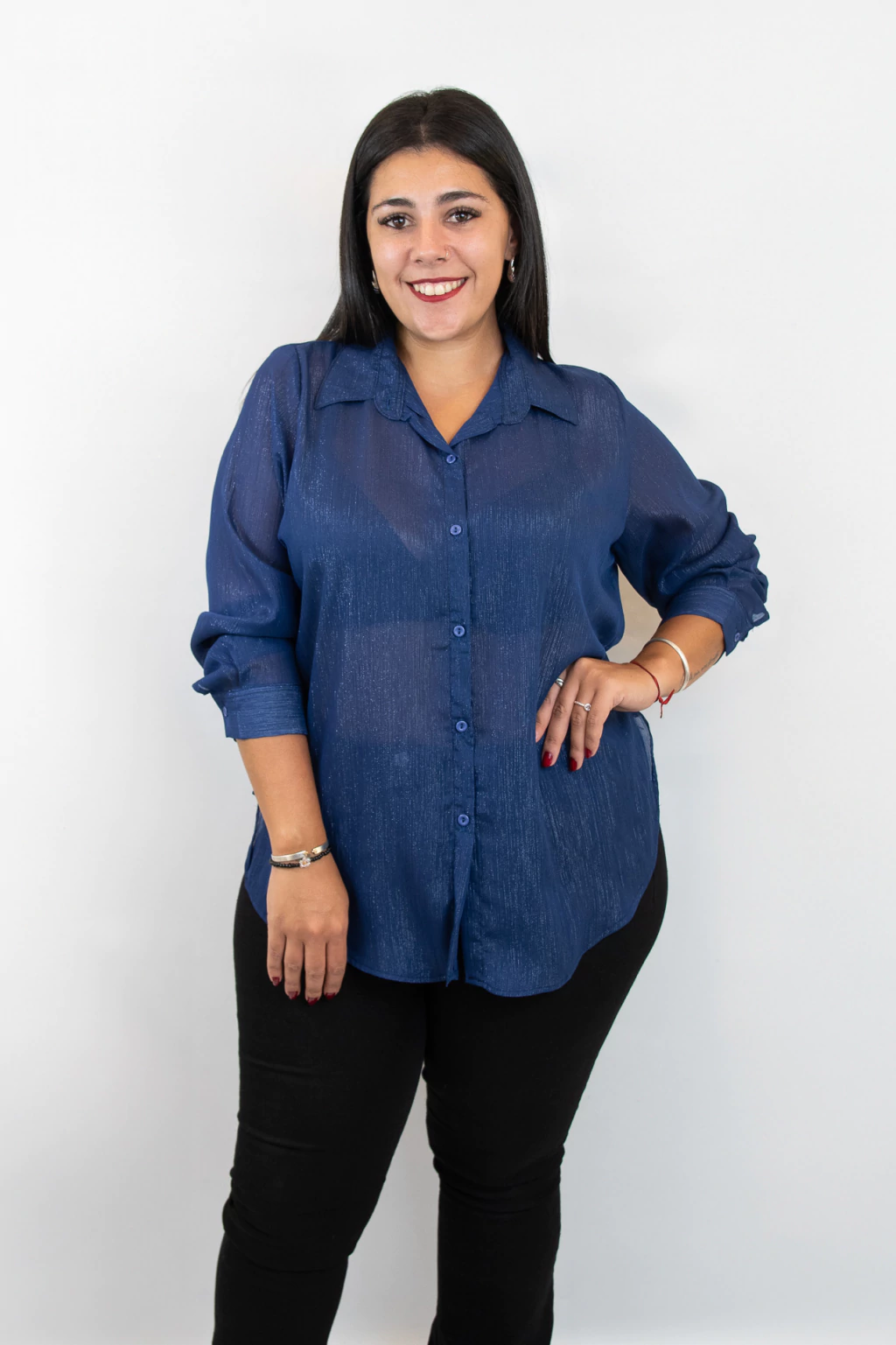 Camisa Milenka Azul