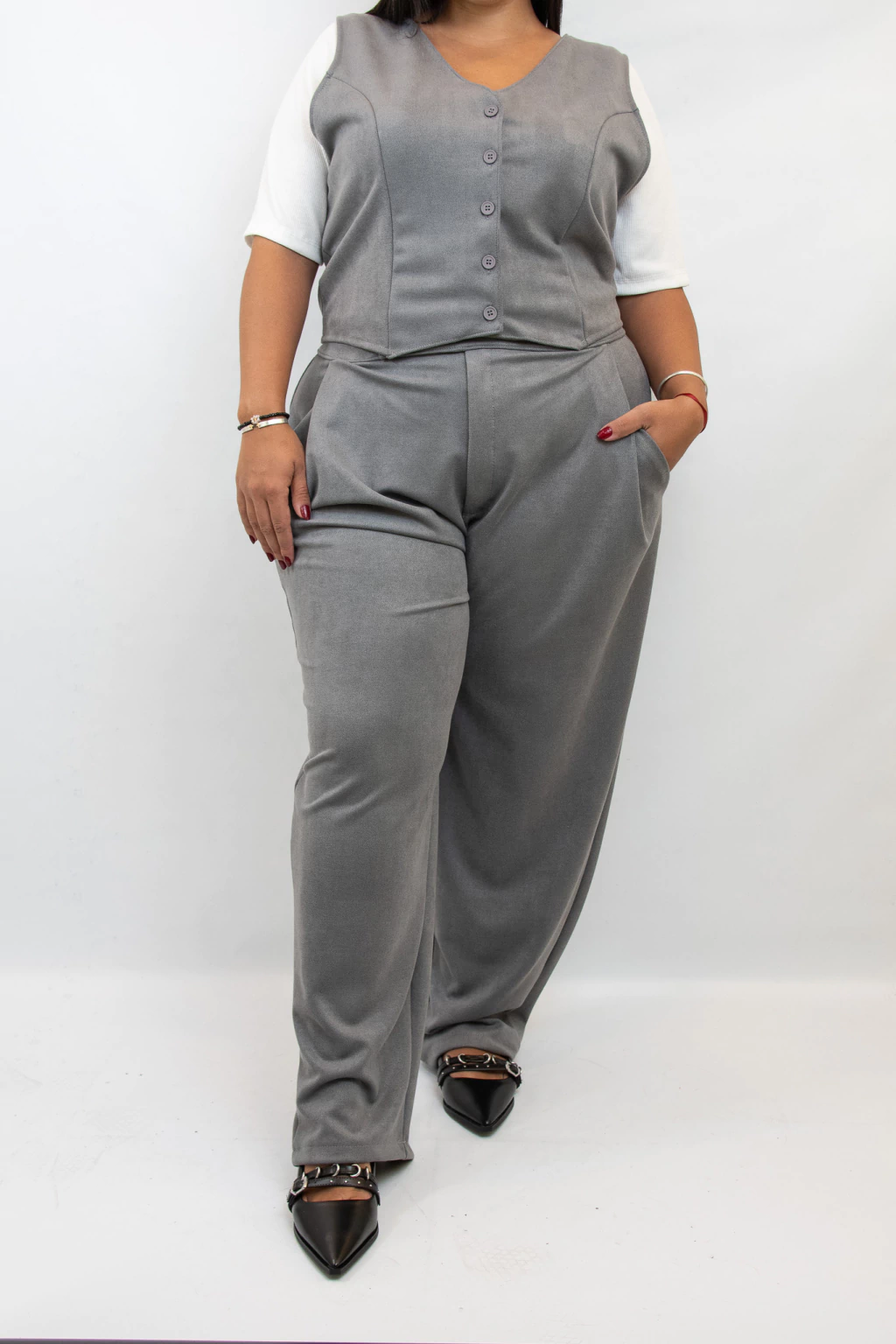 Pantalón Marshal gris