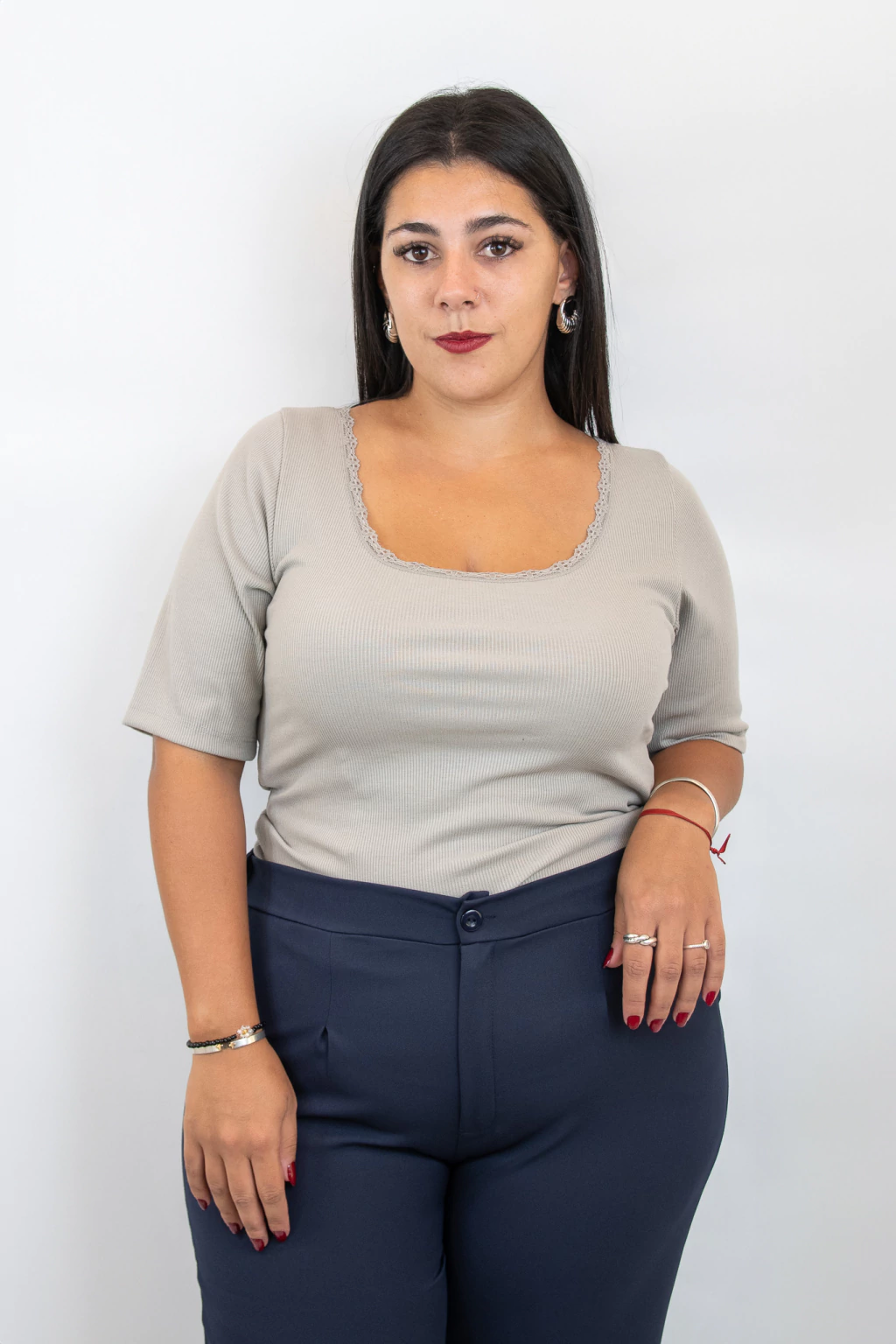 Remera Agra cemento