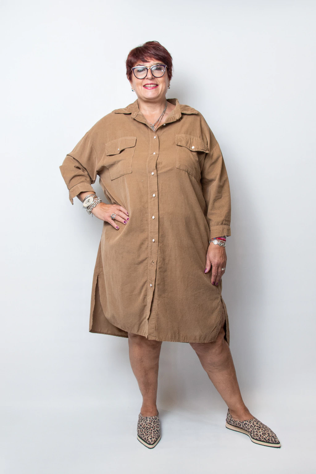 Camisero Belle Camel