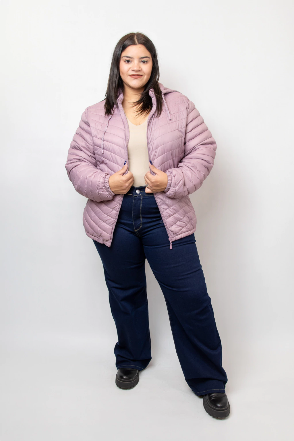 Campera Sahi Rosa claro