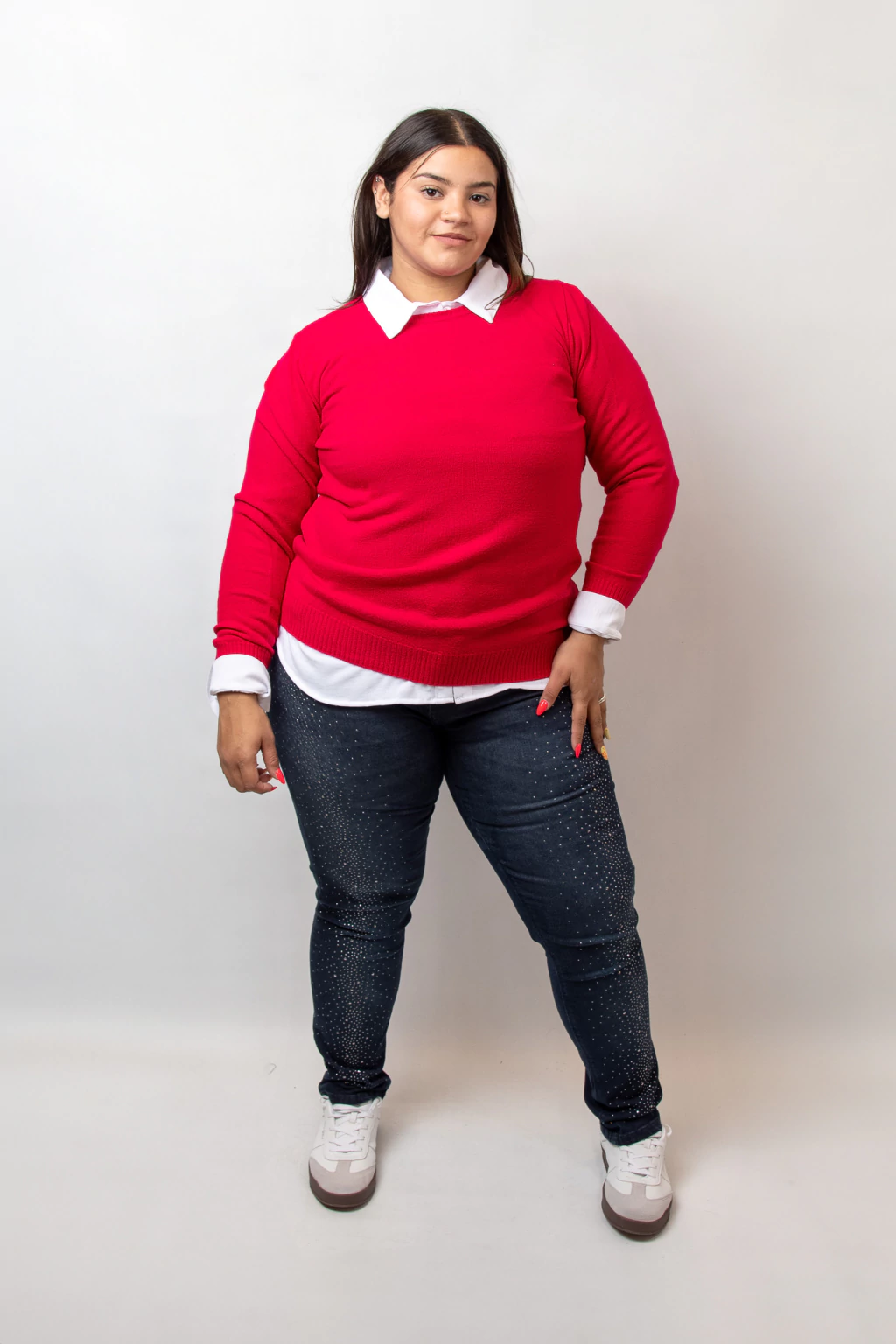 Sweater Irina magenta