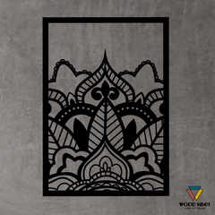 Trio de painéis Meia Mandala Vega - loja online