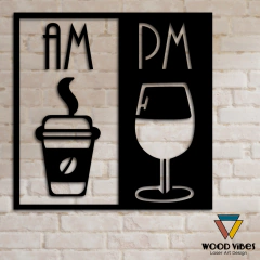 Quadro AM PM na internet