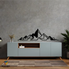 Painel Montanha Abstrata - comprar online