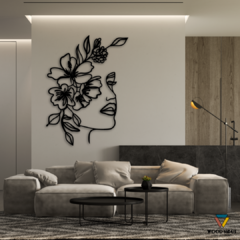 Painel Rosto Floral - comprar online
