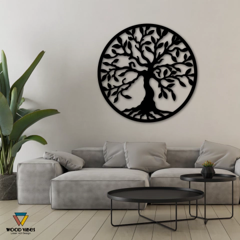 Árvore da Vida Circular em MDF de 6mm