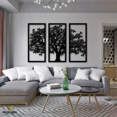 Trio Árvore da Vida com Pássaros