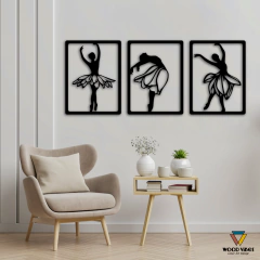 Trio de painéis Bailarina - comprar online