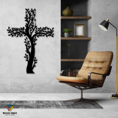 Painel Crucifixo Árvore