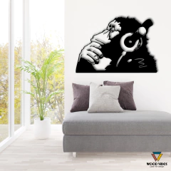 Painel Macaco de Fones na internet