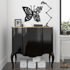 Painel Borboleta Floral - loja online