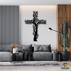 Painel Crucifixo Árvore - loja online