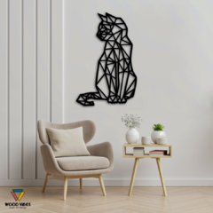 Painel Gato Geométrico - loja online
