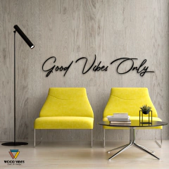 Frase "Good Vibes Only"