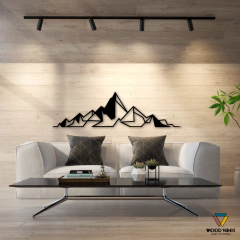 Painel Montanha Abstrata - loja online