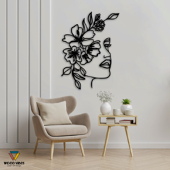 Painel Rosto Floral - loja online