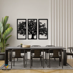 Trio Árvore da Vida com Pássaros na internet