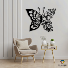 Painel Borboleta Floral