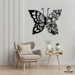 Painel Borboleta Floral