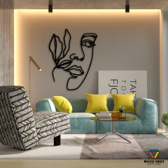 Imagem do Painel Rosto Abstrato