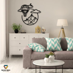 Painel Balão nas Montanhas na internet