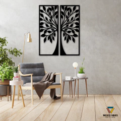 Dupla de painéis Árvore da Vida