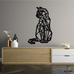 Painel Gato Geométrico