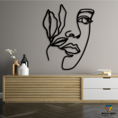 Painel Rosto Abstrato
