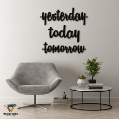 Frase Today - Loja de Painéis Decorativos | Wood Vibes Laser Art Design