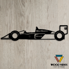 Painel Carro Senna - Loja de Painéis Decorativos | Wood Vibes Laser Art Design