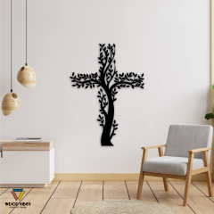 Painel Crucifixo Árvore