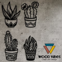 Quarteto de Plantinhas na internet