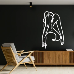 Painel Silhueta Feminina na internet