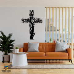 Painel Crucifixo Árvore - comprar online