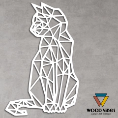 Painel Gato Geométrico na internet