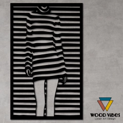 Painel Mulher Listrada - comprar online