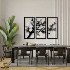 Trio de painéis Galhos - comprar online