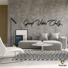 Frase "Good Vibes Only" - loja online