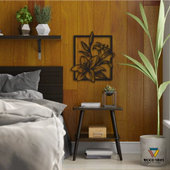 Painel Flores na internet