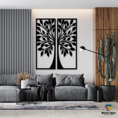 Dupla de painéis Árvore da Vida
