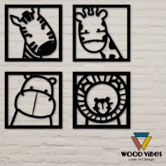 Quarteto de quadrinhos Safari na internet