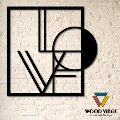 Quadro Love Abstrato - comprar online