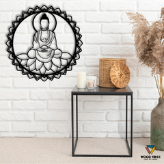 Painel Buda Emoldurado - comprar online