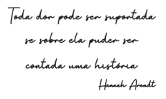 Frase de Hannah Arendt