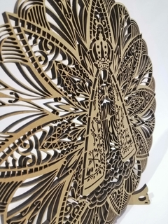 Imagem Nossa Senhora - Loja de Painéis Decorativos | Wood Vibes Laser Art Design