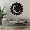 Painel Mandala Sol e Lua
