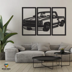 Imagem do Trio de painéis Caminhonete Silverado