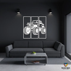 Trio de painéis Jeep Willys na internet