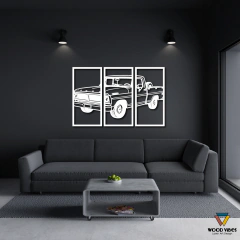 Trio de painéis Caminhonete F 100 na internet